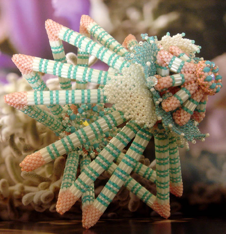 Bead artwork by Eva Maria Keiser