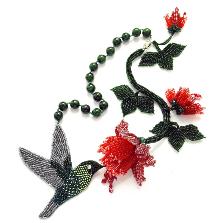 Bead artwork by Alexandra Matveenko