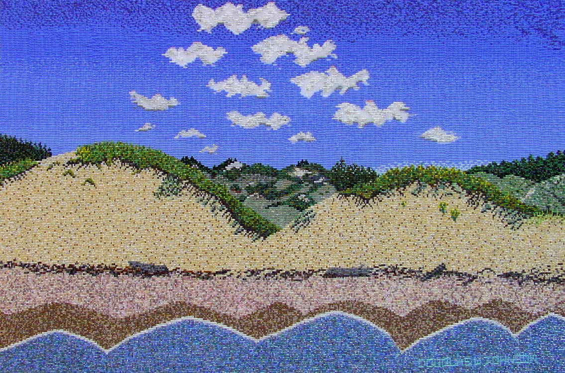 Bead painting by Douglas Johnson