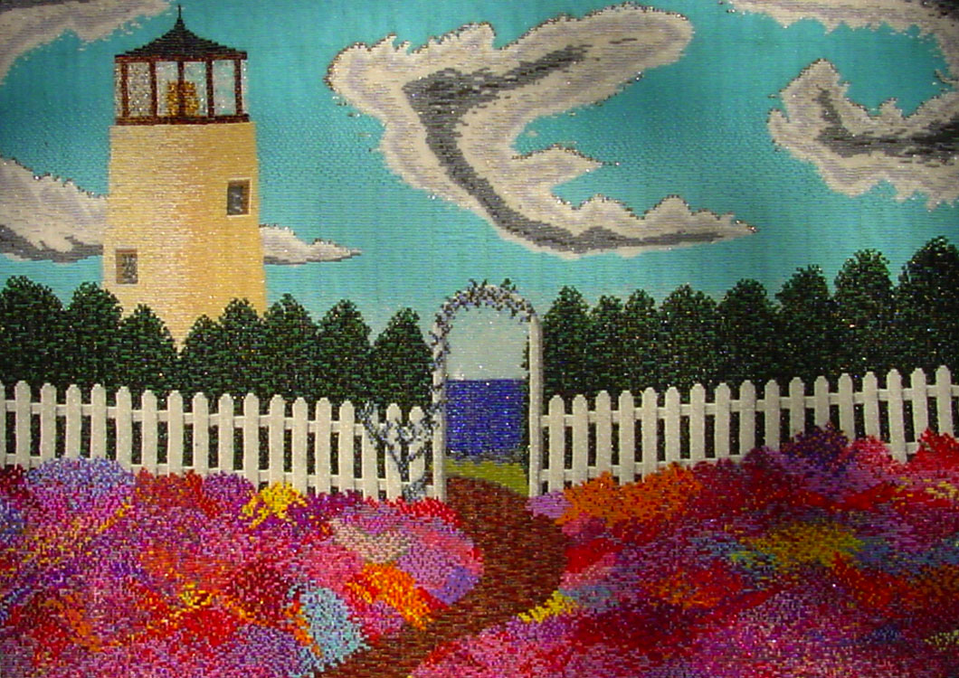 Bead painting by Douglas Johnson