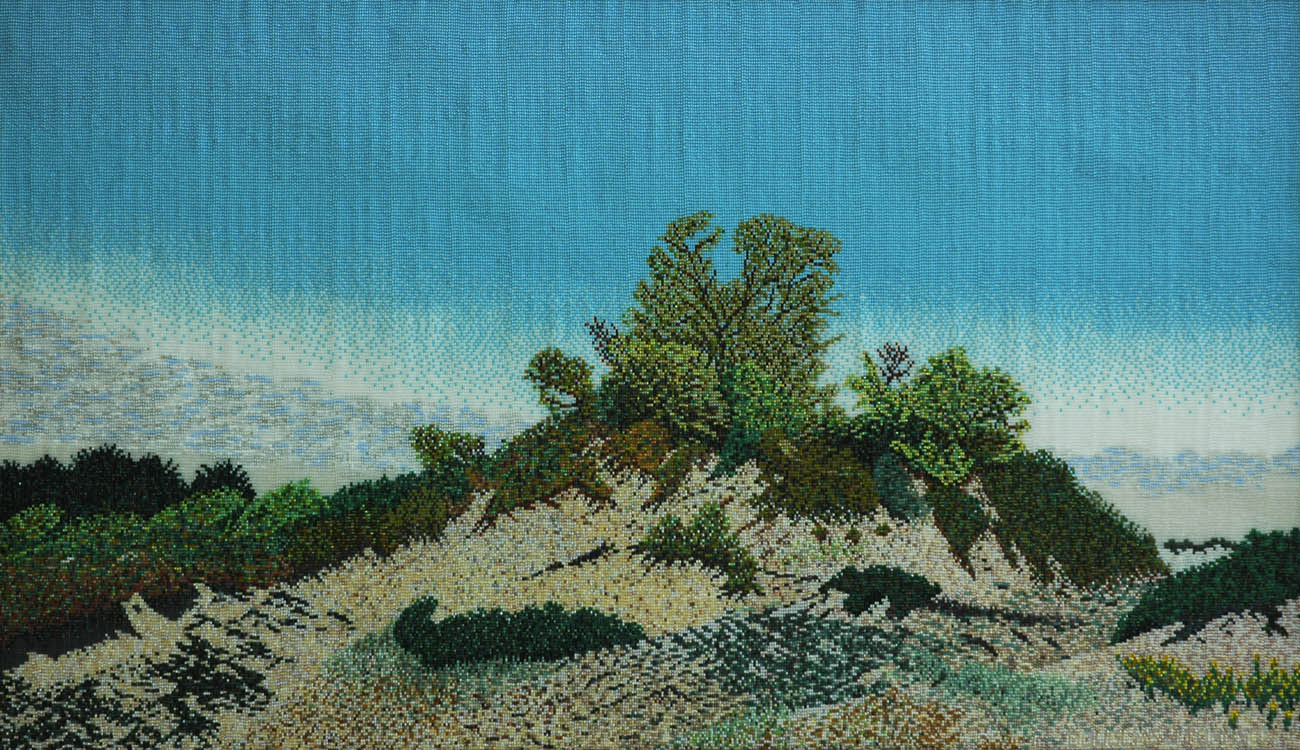 Bead painting by Douglas Johnson