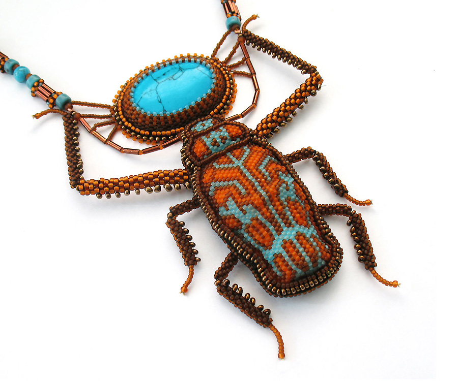 Bead art by Julia Turova