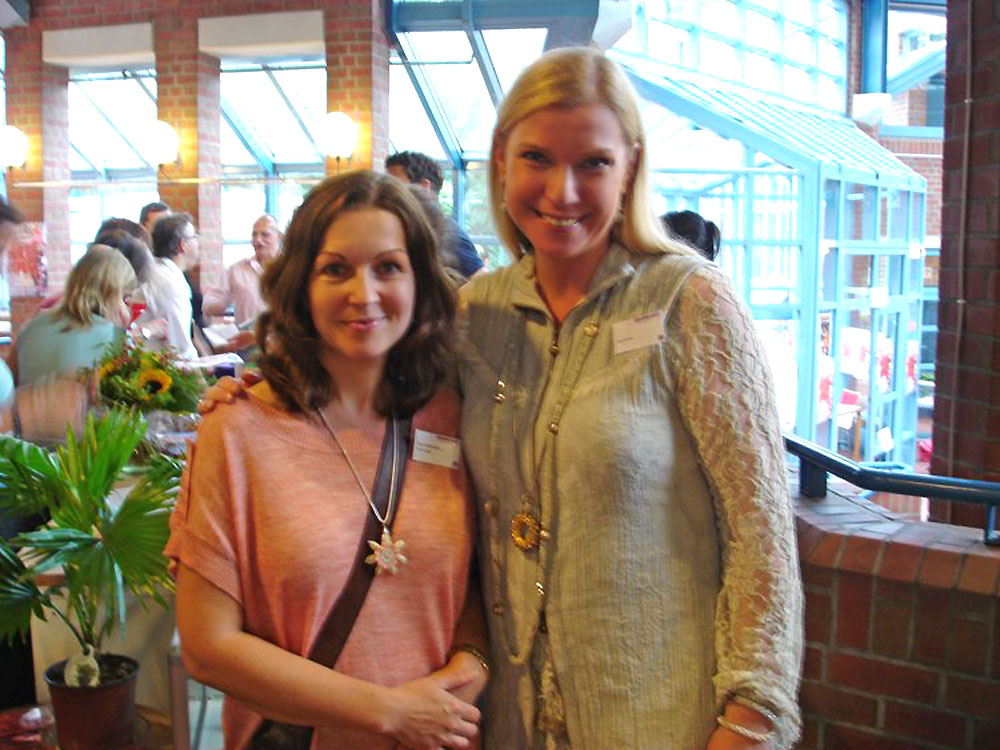 Kerrie Slade at the Bead Fair