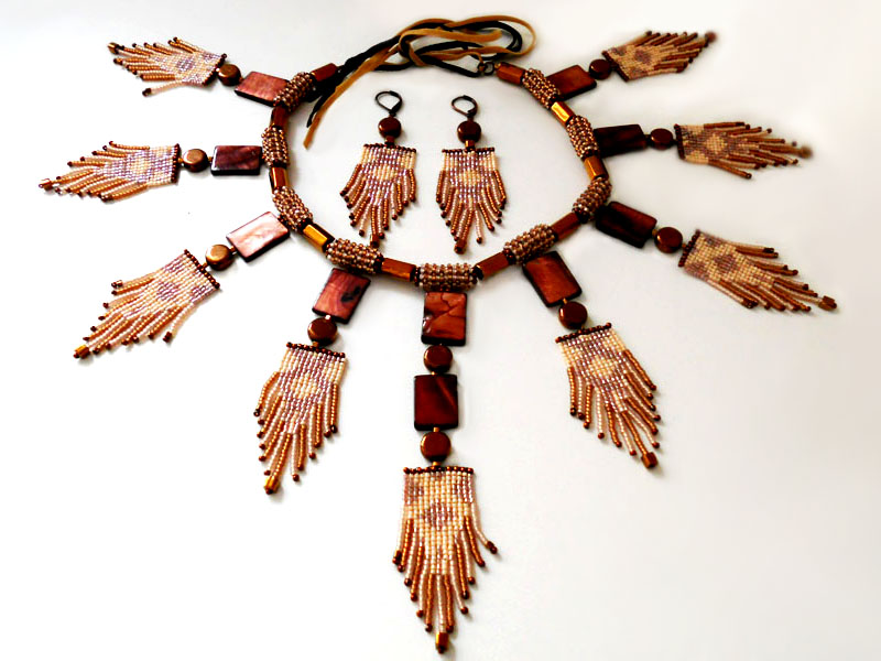 Native American Necklace contest winners