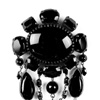 Mourning jewelry: Jet Brooch, 19th century