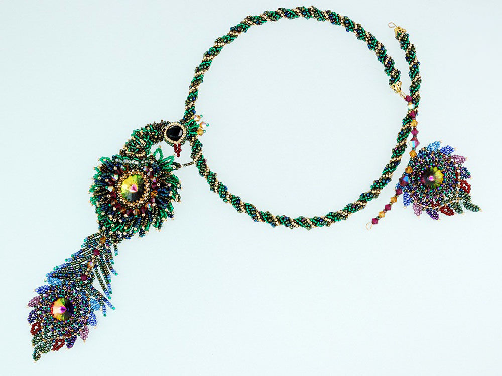 Bead artwork by Orna Voloh