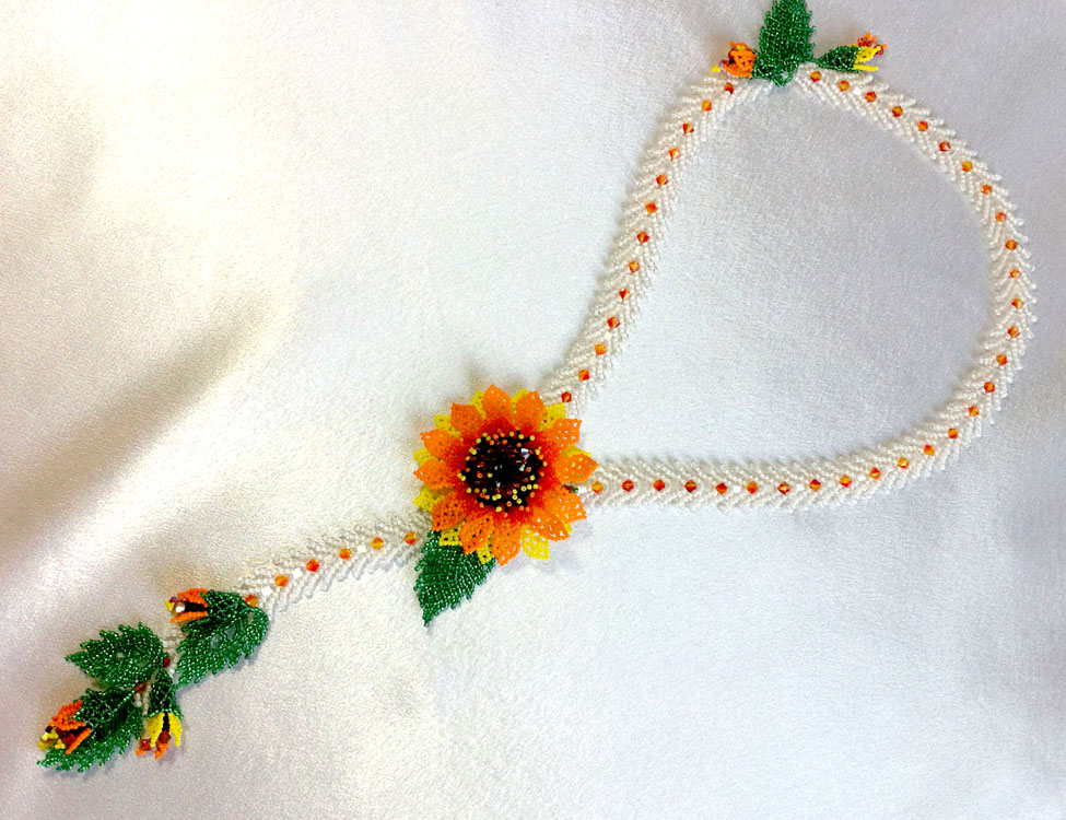Bead artwork by Orna Voloh