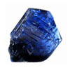 A crystal of tanzanite