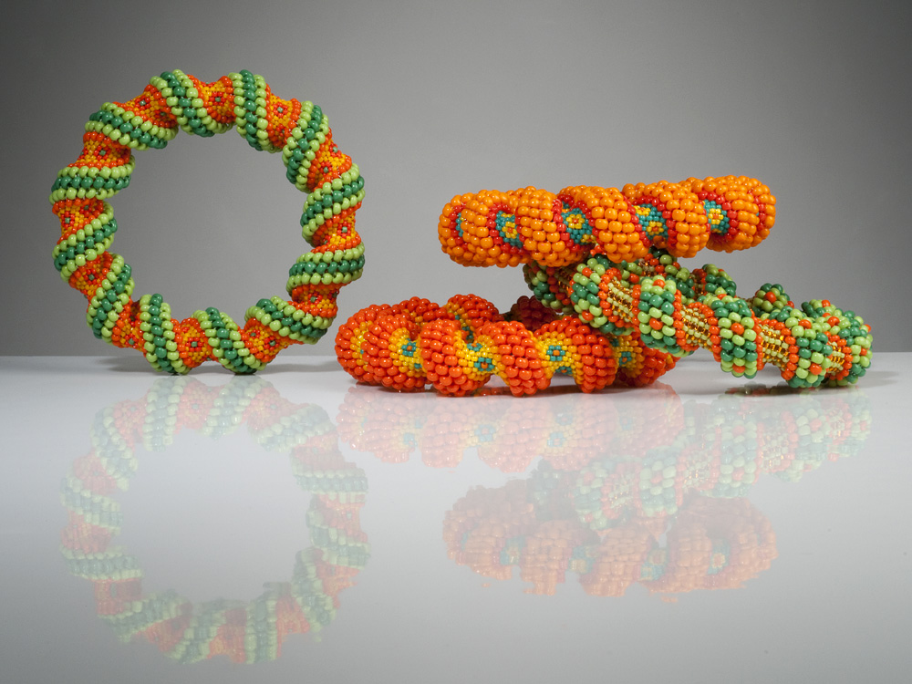 Bead artwork by Suzanne Golden
