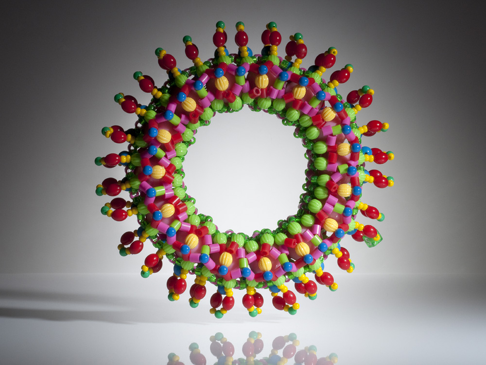 Bead artwork by Suzanne Golden