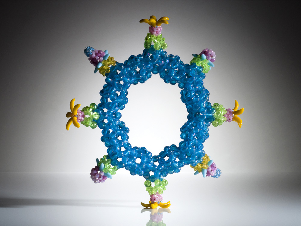 Bead artwork by Suzanne Golden