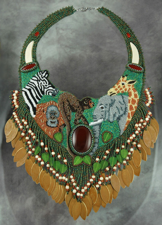 Bead artwork by Sue Horine