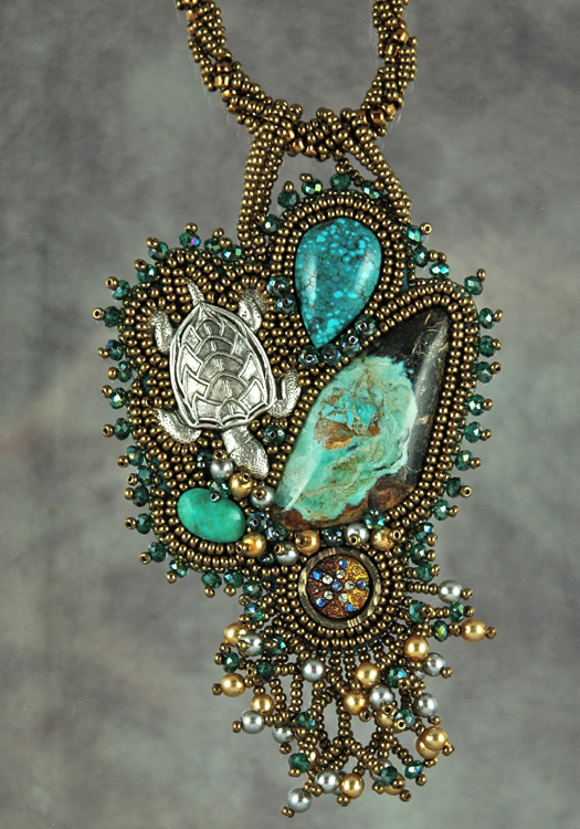 Bead artwork by Sue Horine