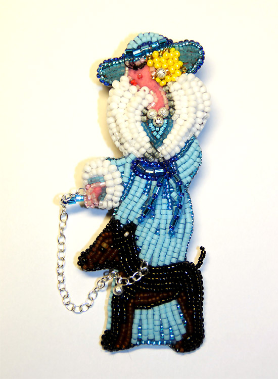 Beadwork by Lyubov Tyurina