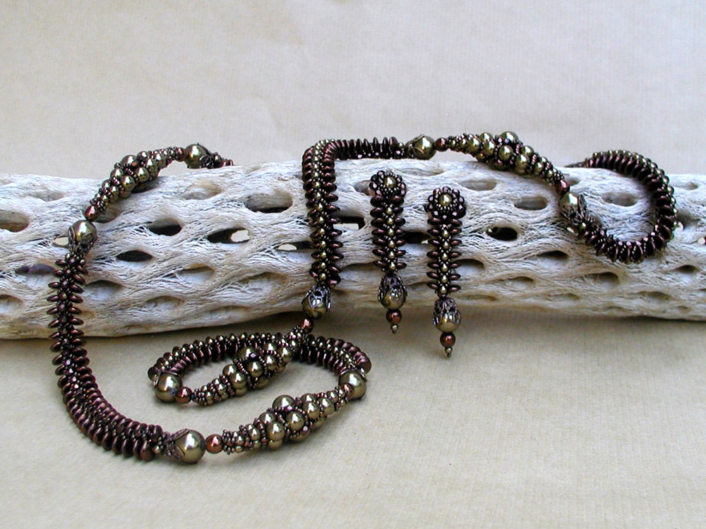 Bead artwork by Mikki Ferrugiaro