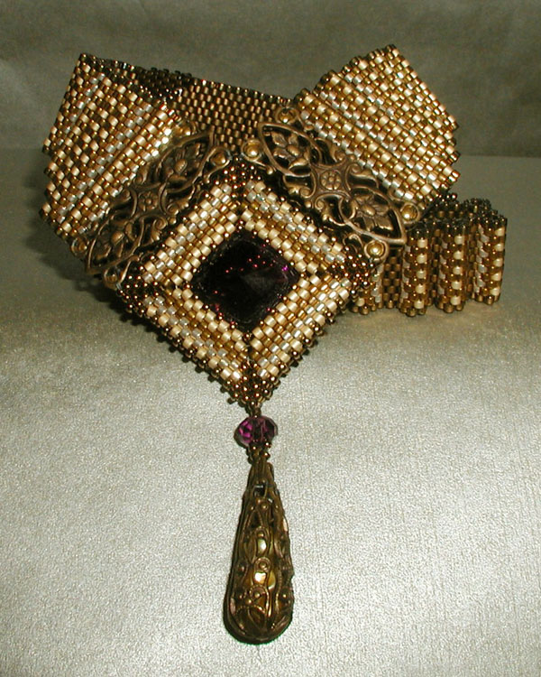 Bead artwork by Mikki Ferrugiaro