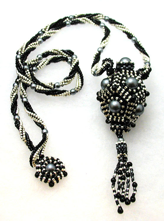 Bead artwork by Mikki Ferrugiaro