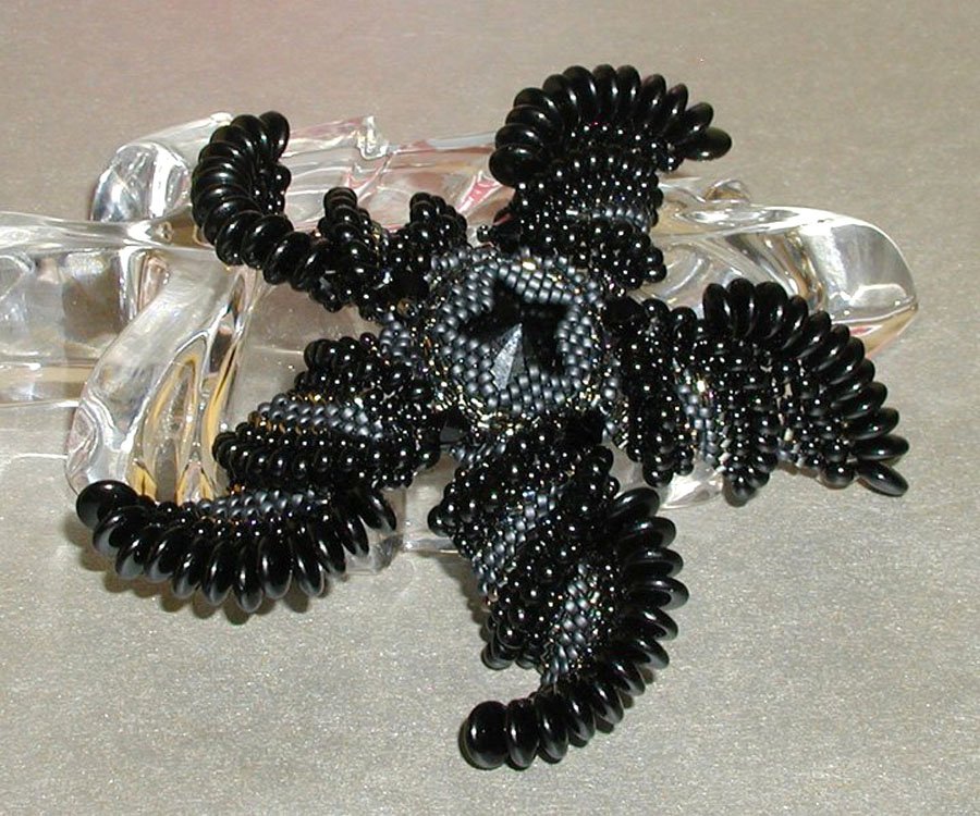 Bead artwork by Mikki Ferrugiaro