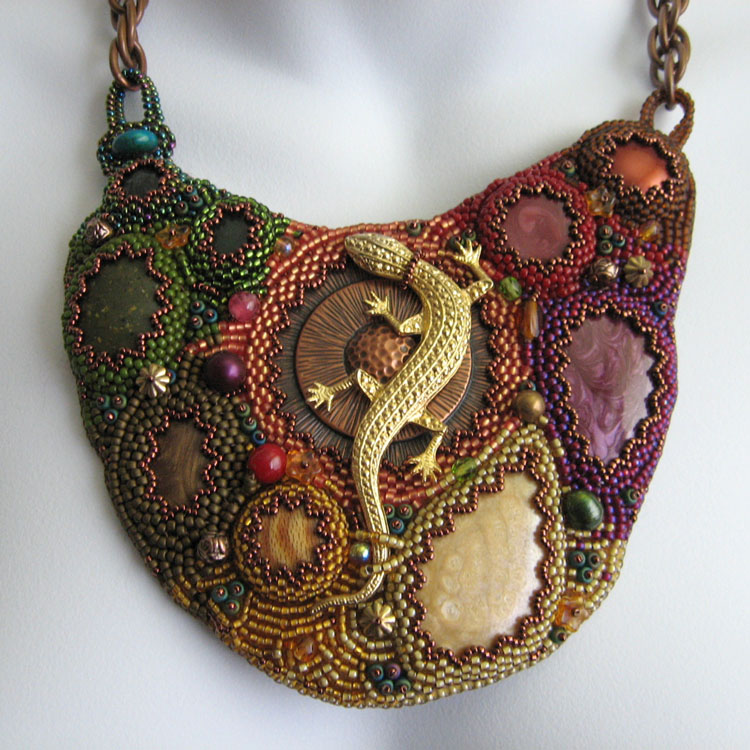 Bead artwork by Cindy Caraway