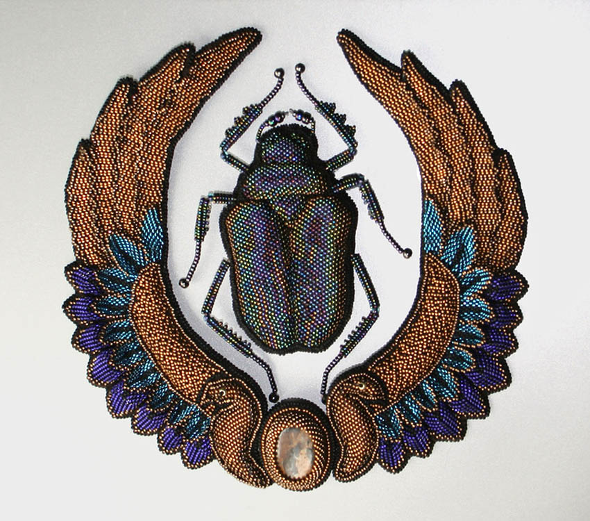 Bead art by Julia Turova