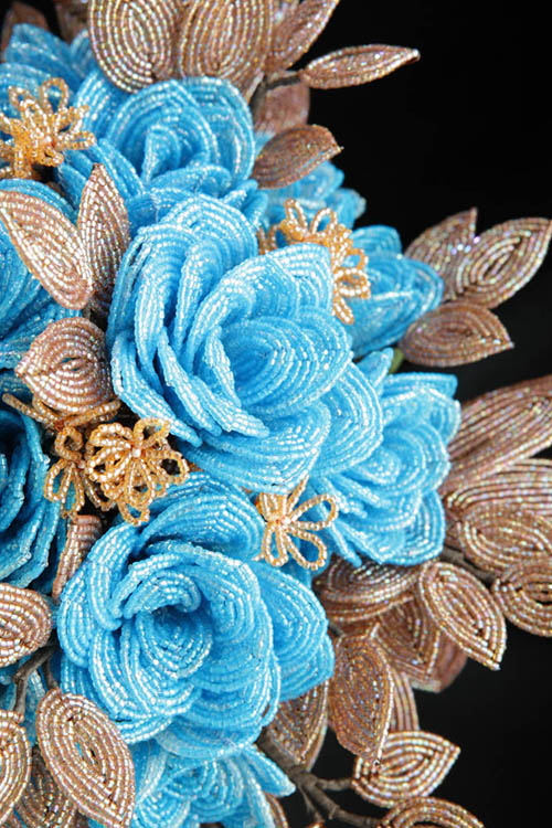 Beadwork by Hiromi Takemura
