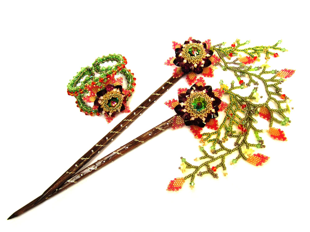 Beadwork by Olga Haserodt