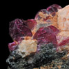 Rubellite crystals from Madagascar