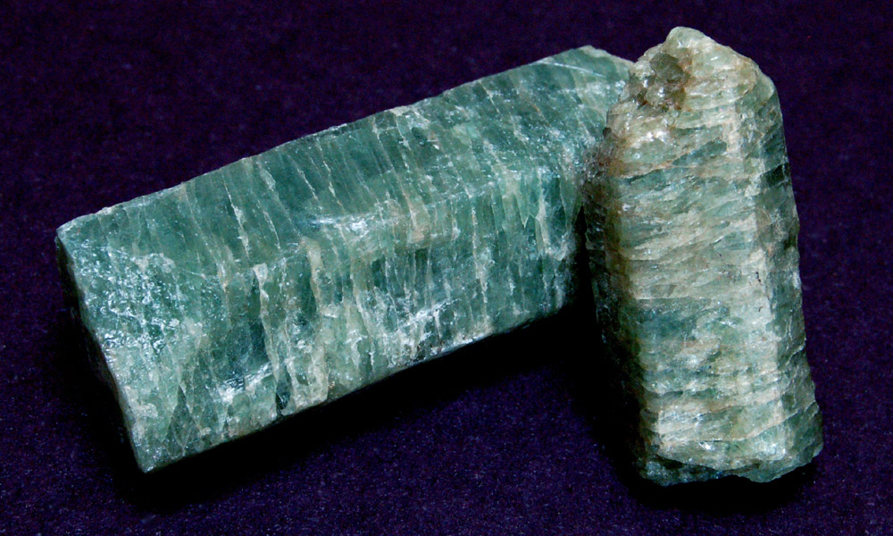 Apatite crystals