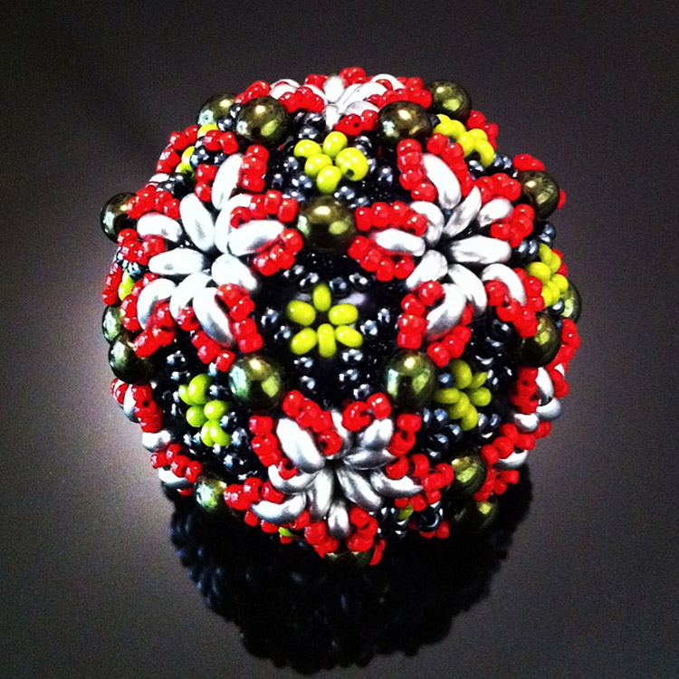 Bead artwork by Patrick Duggan