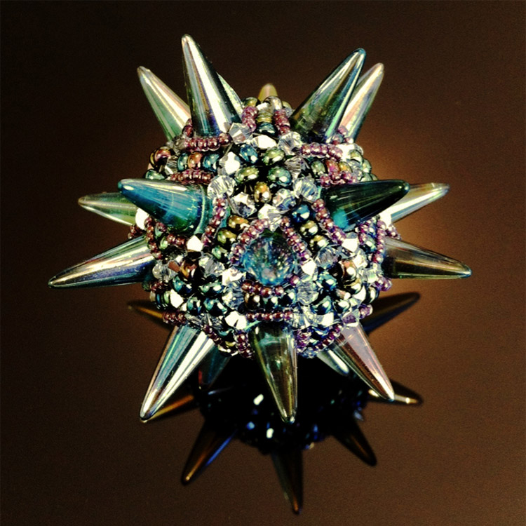 Bead artwork by Patrick Duggan