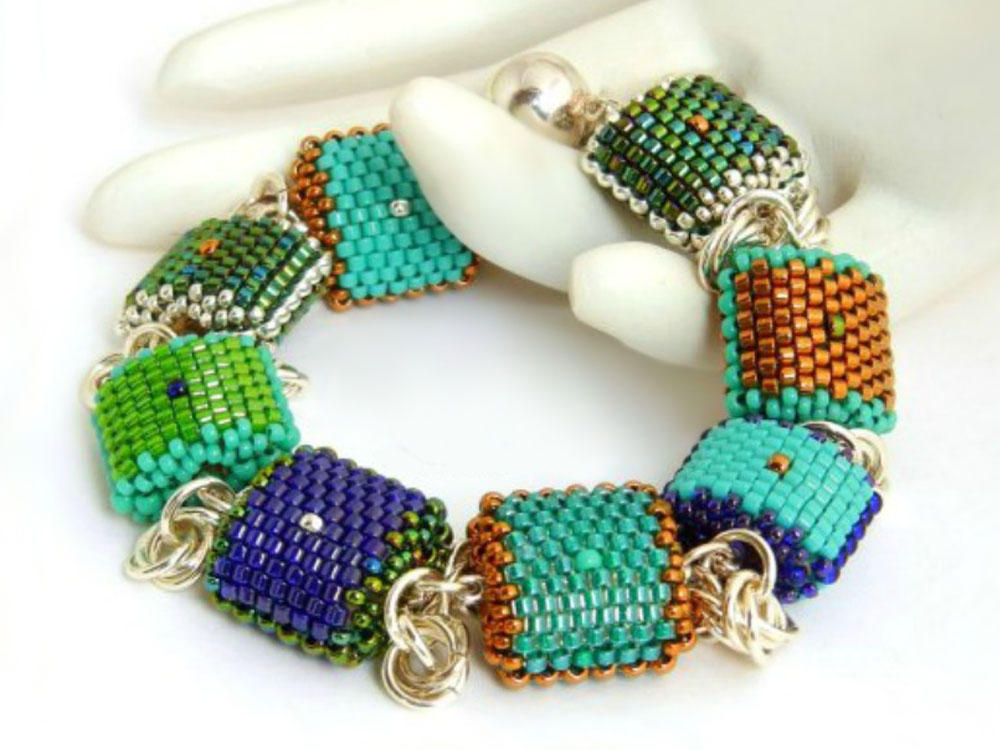 Beaded beads by Sharri Moroshok