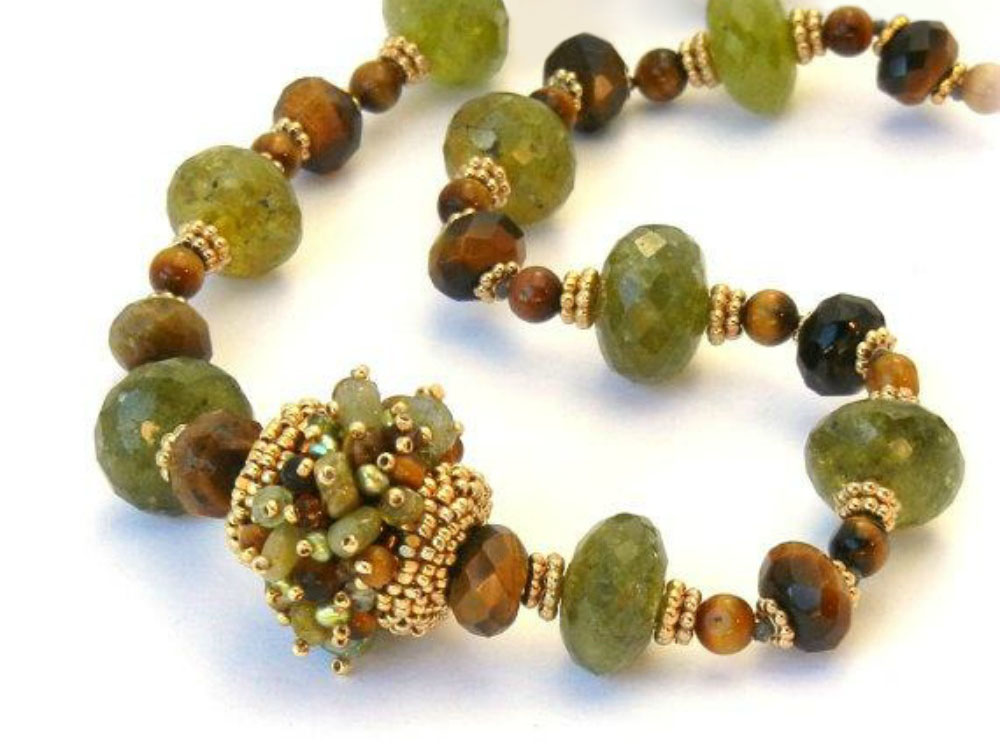 Beaded beads by Sharri Moroshok