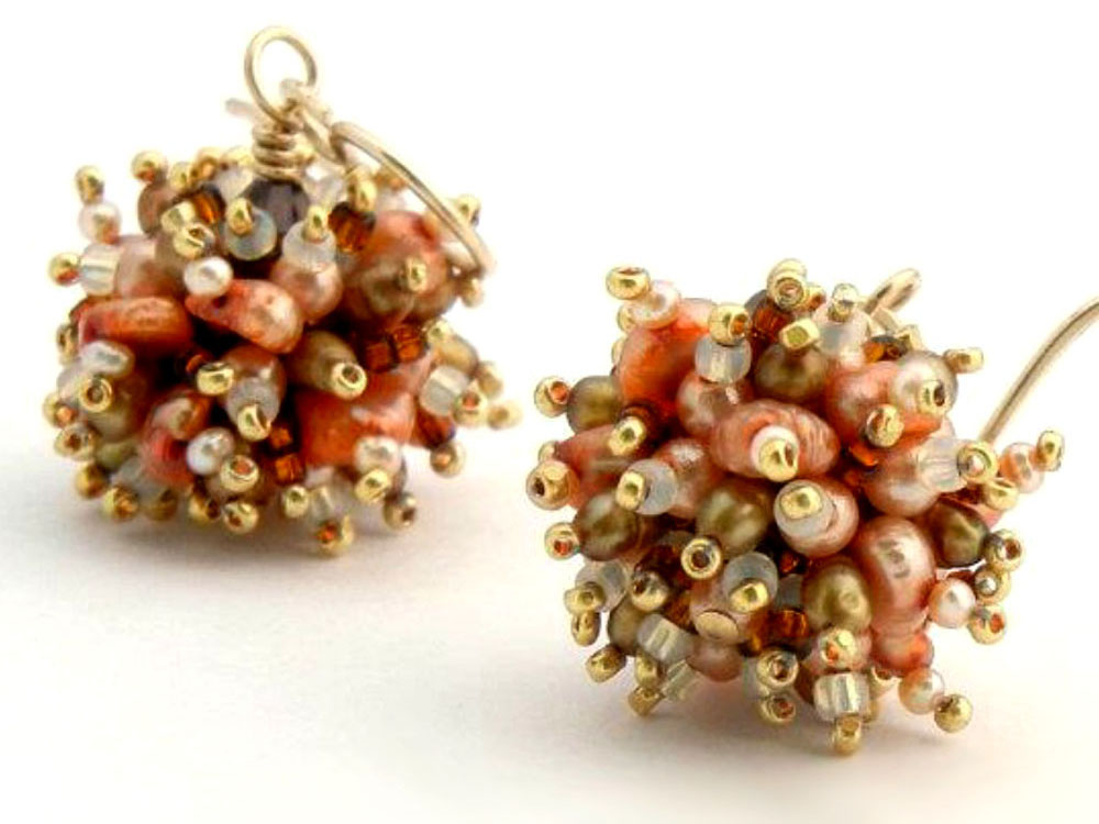 Beaded beads by Sharri Moroshok