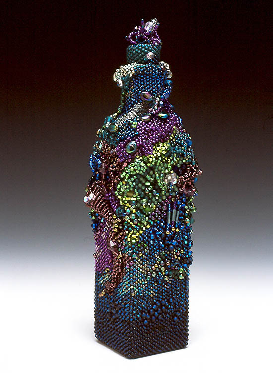 Beaded art-object by Gladys Seaward