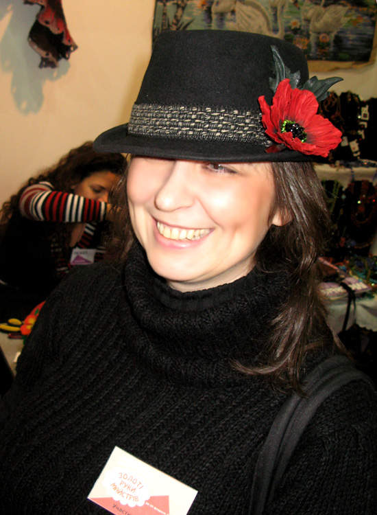 Bead artist Elena Golovchenko