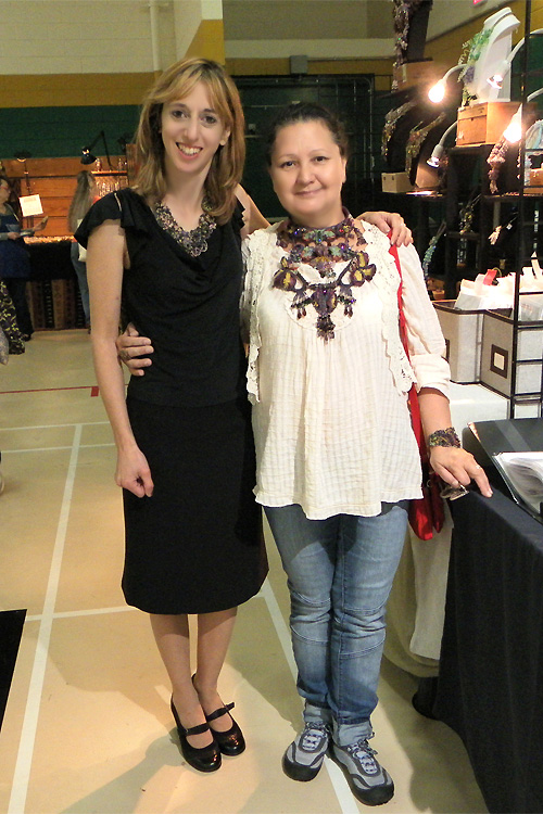 Zoya Gutina with Hannah Rosner