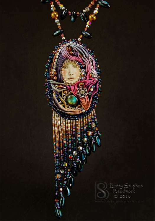 Bead artwork by Betty Stephan
