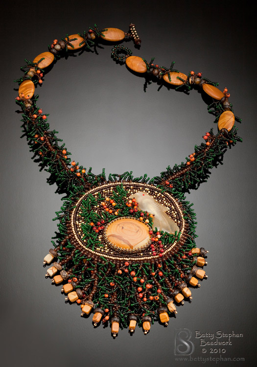 Bead artwork by Betty Stephan