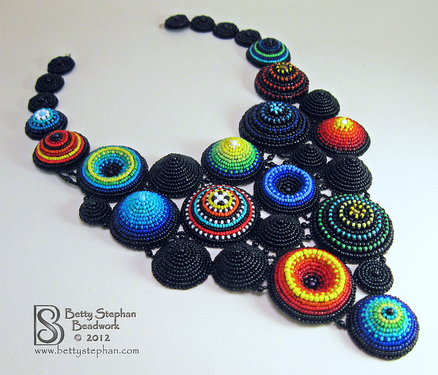 Bead artwork by Betty Stephan