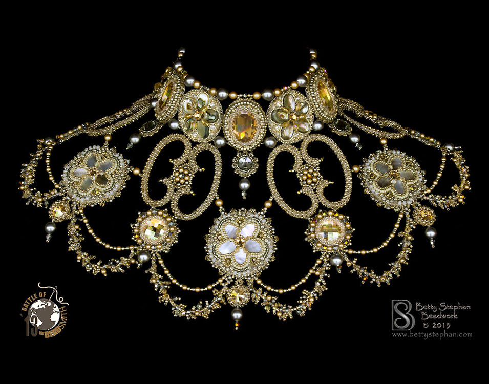 Bead artwork by Betty Stephan