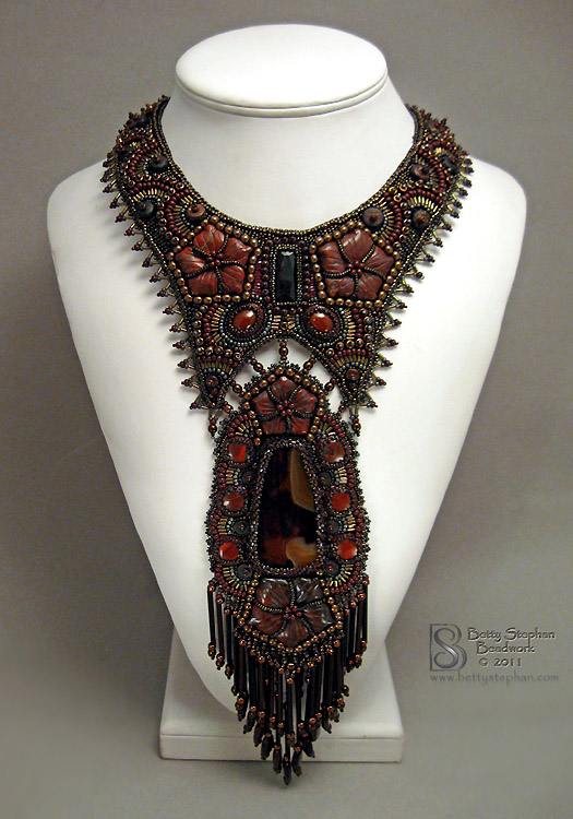 Bead artwork by Betty Stephan