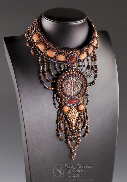 Bead artwork by Betty Stephan