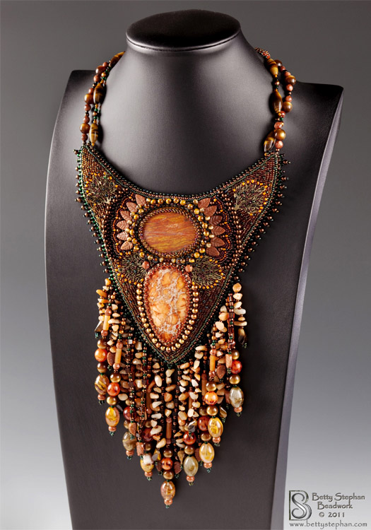 Bead artwork by Betty Stephan