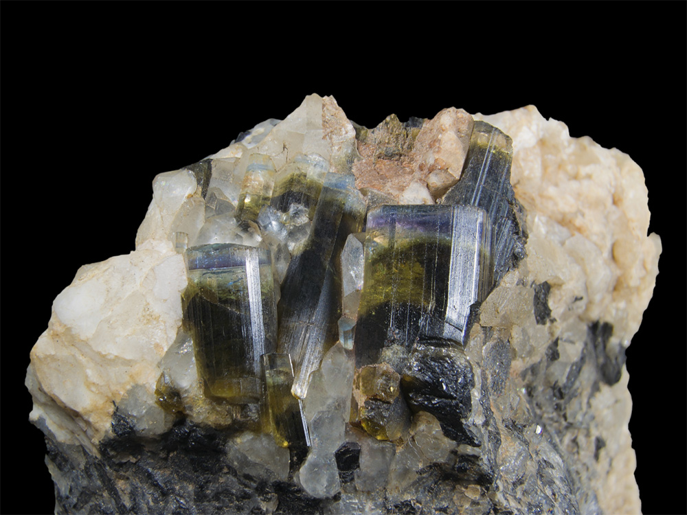 Elbaite from San Piero in Campo, Elba Island, Italy