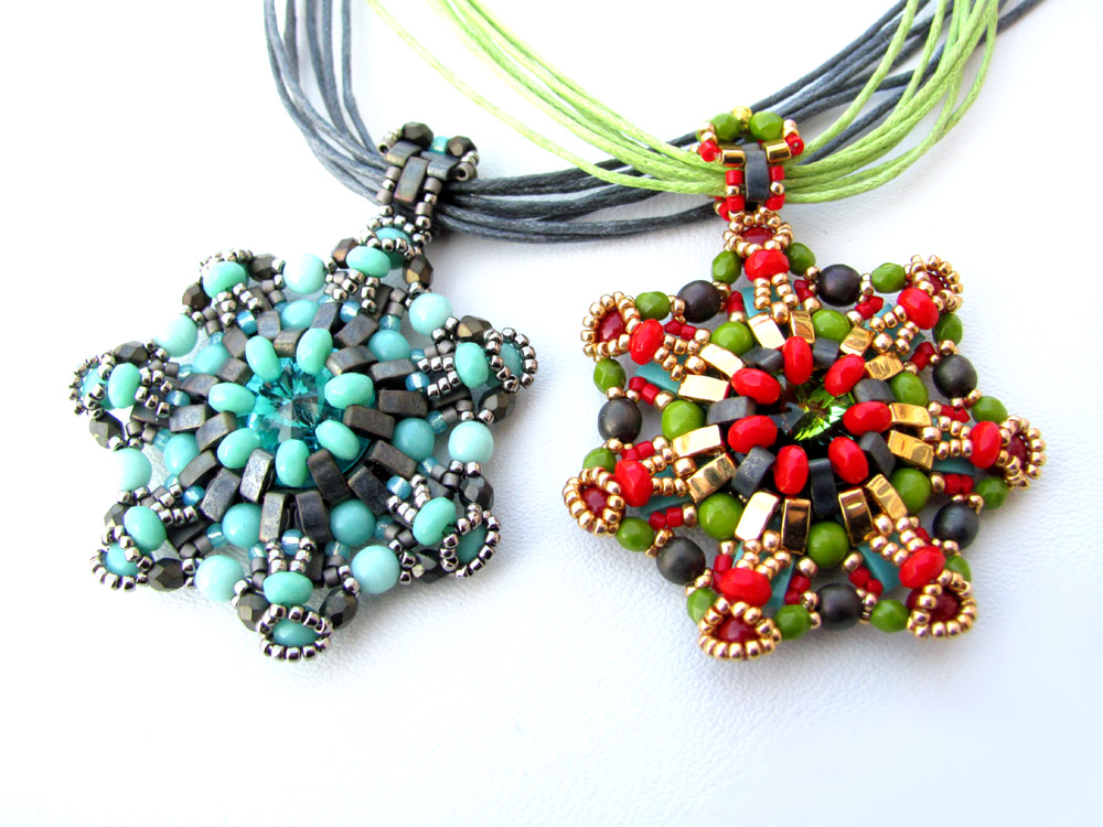 Beaded jewelry by Eva Dobos