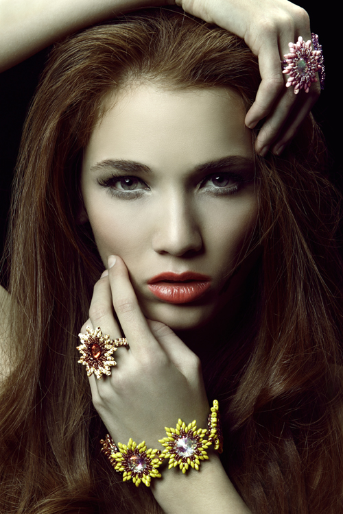 Beaded jewelry by Eva Dobos