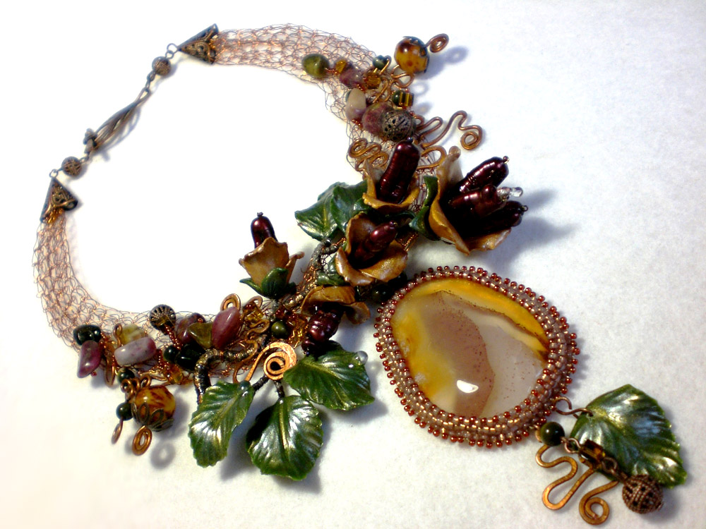 Beaded jewelry by Lyudmila Gubinova