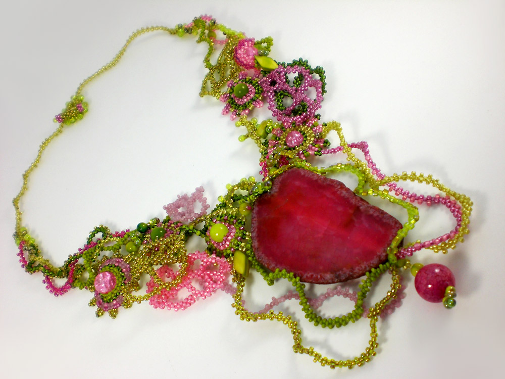 Beaded jewelry by Lyudmila Gubinova