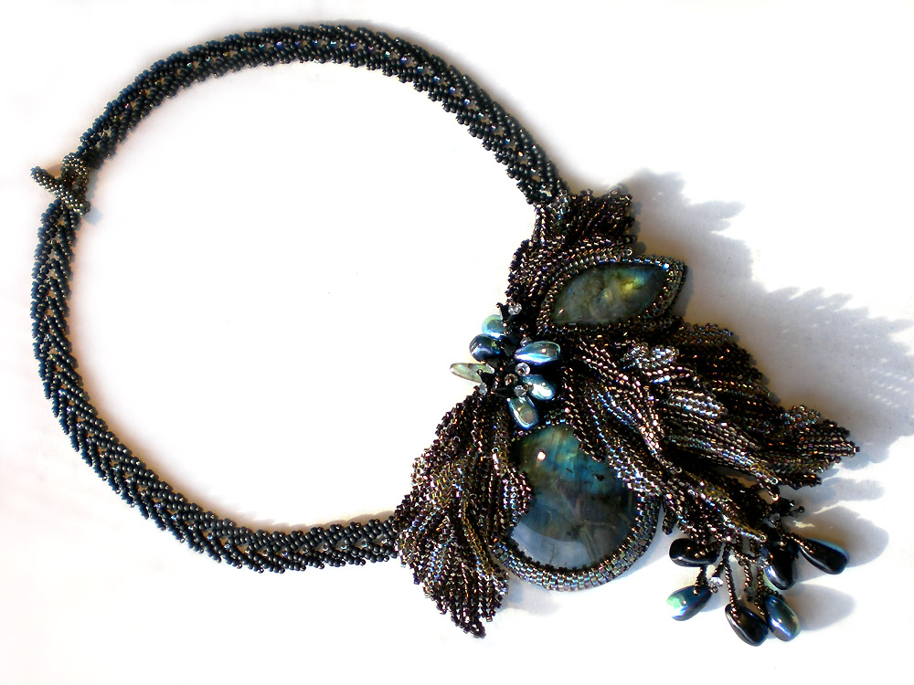 Beaded jewelry by Lyudmila Gubinova