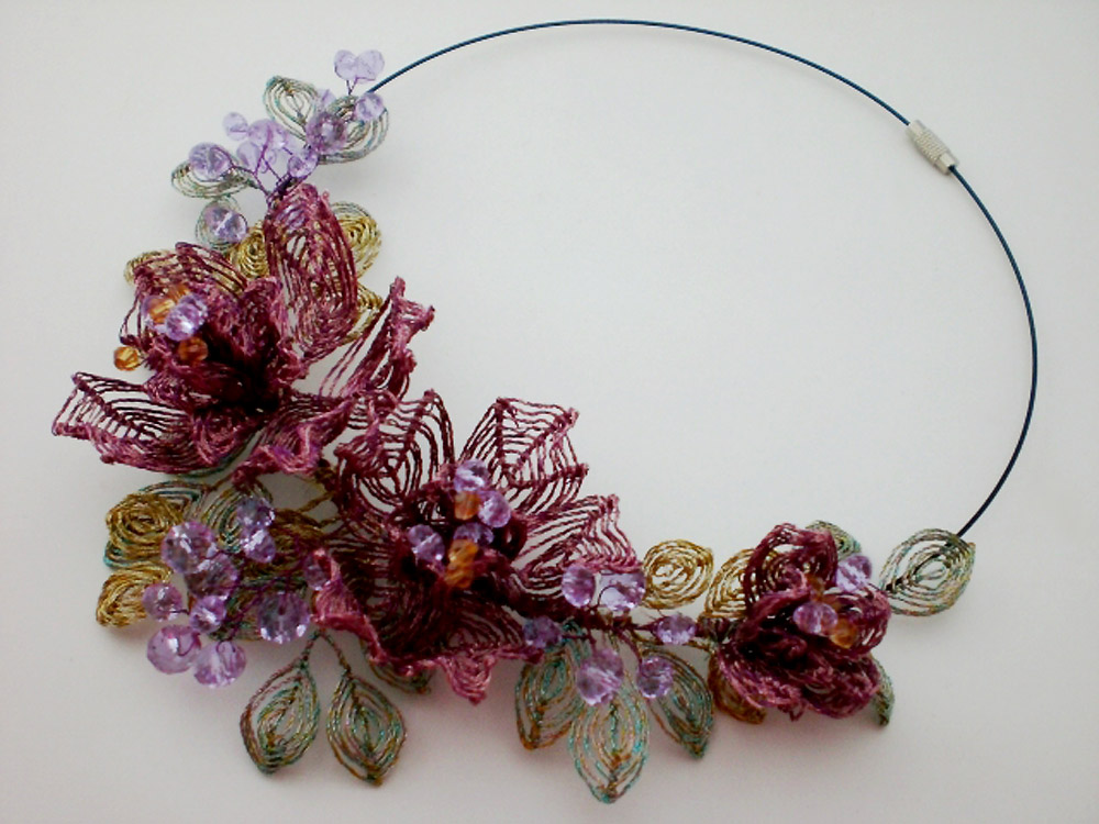 Ganutell jewelry by Lyudmila Gubinova